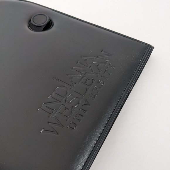 Indiana Wesleyan University Scripto Black Legal Pad Folder Portfolio - Picture 4 of 5